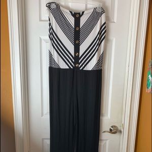 Brand New 2b Bebe Strapless Jumpsuit